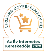 Az Év Internetes Kereskedője 2020 - Legjobb Ügyfélélmény díj