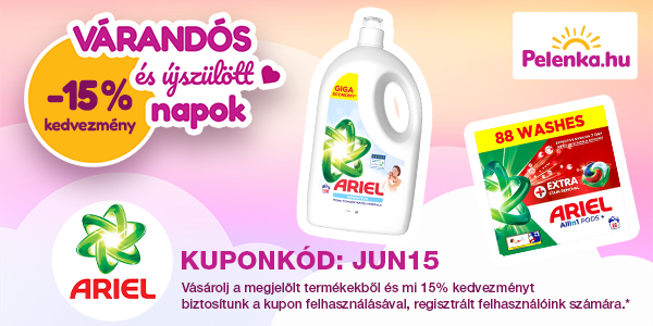 15% kedvezmény a kedvenc márkáidra