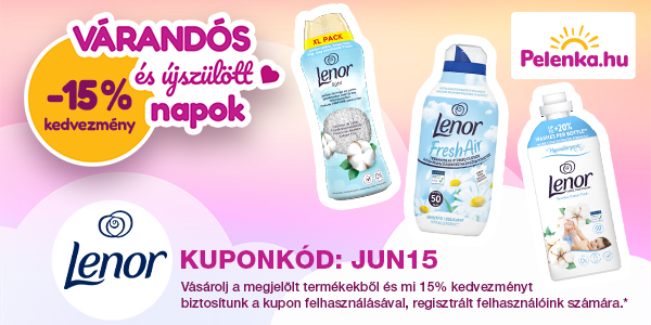 15% kedvezmény a kedvenc márkáidra