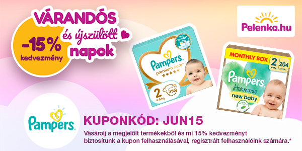 15% kedvezmény a kedvenc márkáidra