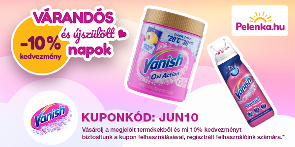 10% kedvezmény a kedvenc márkáidra