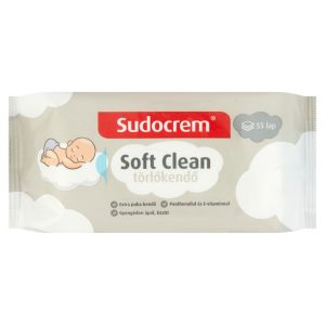 Sudocrem Soft Clean törlőkendő 55 lapos Sudocrem Soft Clean törlőkendő 55 lapos